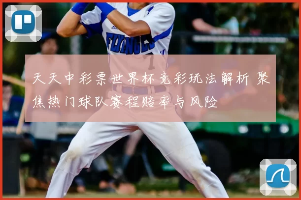 天天中彩票世界杯竞彩玩法解析 聚焦热门球队赛程赔率与风险